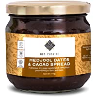 Los mejores  - Pasta de dátiles Med Cuisine con cacao (440GR) - un rico edulcorante natural hecho de dátiles deshuesados ​​y prensados…